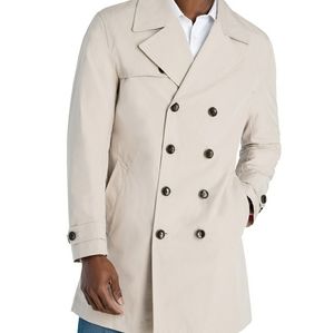 Men's Classic-Fit Double Breasted Trenchcoat
